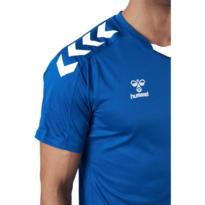 Hmlcore Xk Poly Jersey S/s True Blue