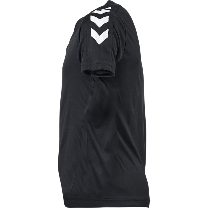 Hmlcore Xk Poly Jersey S/s Kid Black