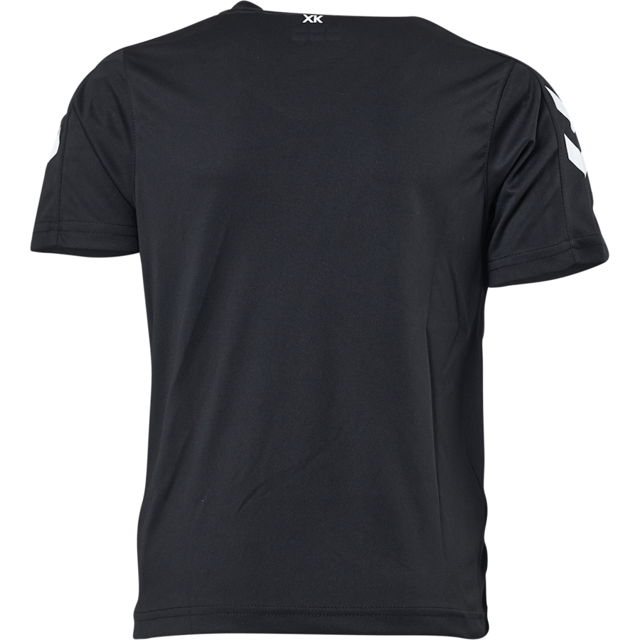 Hmlcore Xk Poly Jersey S/s Kid Black