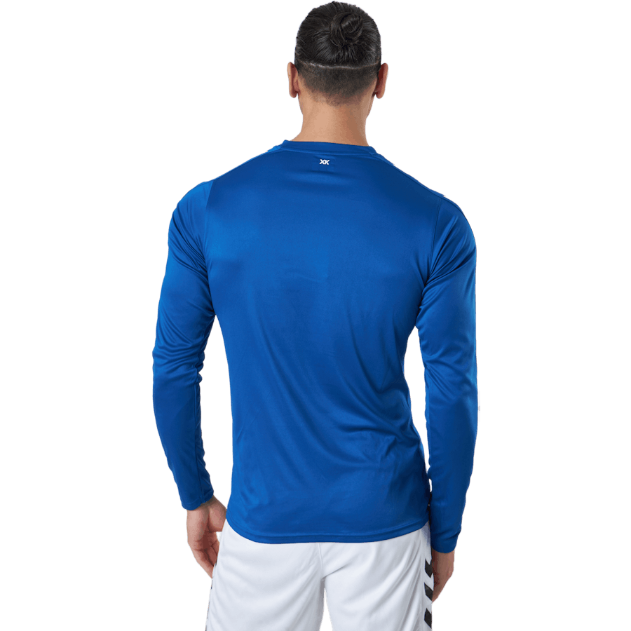 Hmlcore Xk Poly Jersey L/s Echt Blau