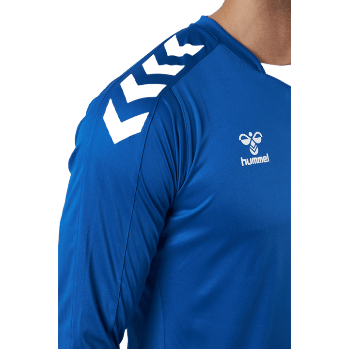 Hmlcore Xk Poly Jersey L/s Echt Blau