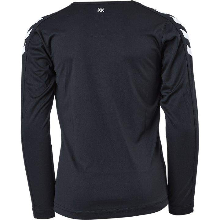 Hmlcore Xk Poly Jersey L/s Kid Black
