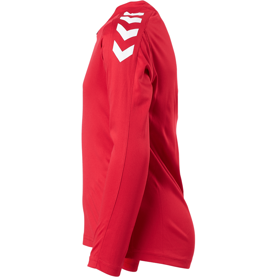 Hmlcore Xk Poly Jersey L/s Kid True Red