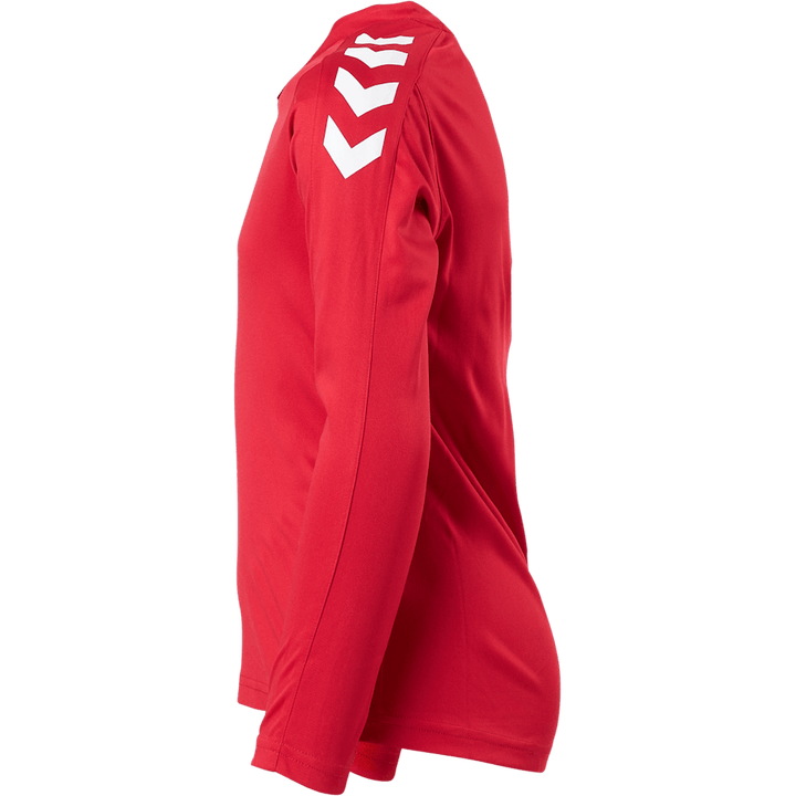 Hmlcore Xk Poly Jersey L/s Kid True Red