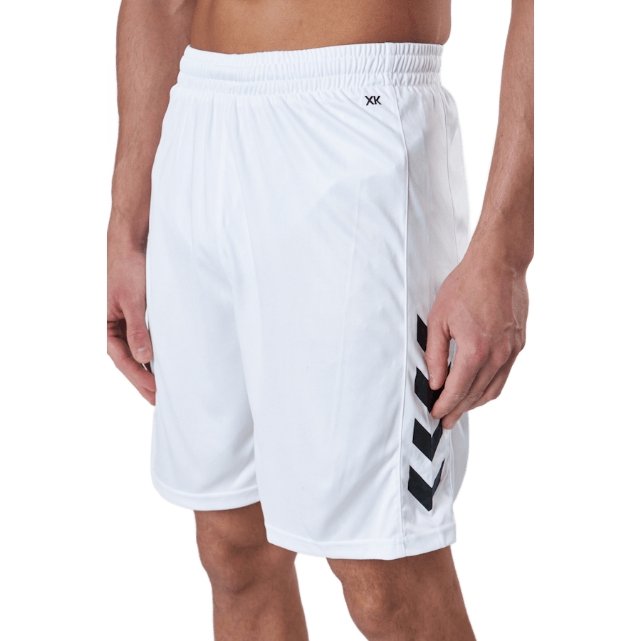 Short Hmlcore Xk Poly blanc