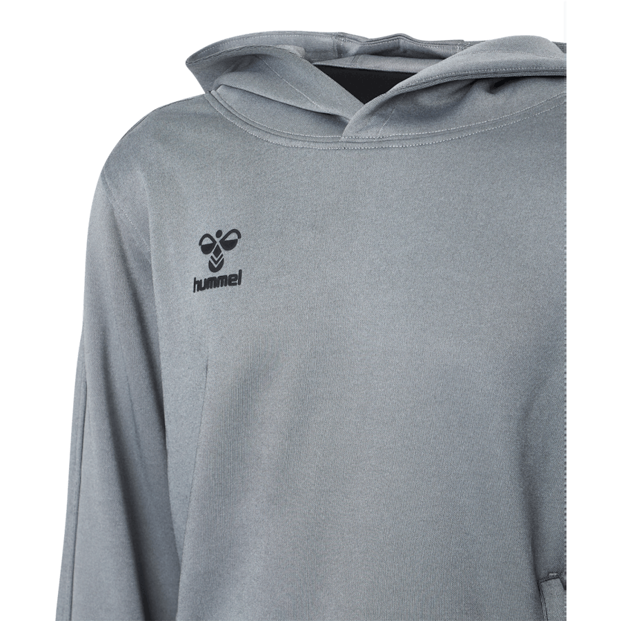 Hmlcore Xk Poly Kids Sweat Hoo Grey Melange