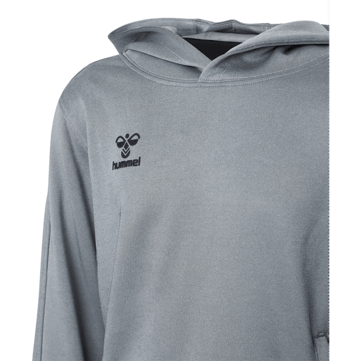 Hmlcore Xk Poly Kids Sweat Hoo Grey Melange