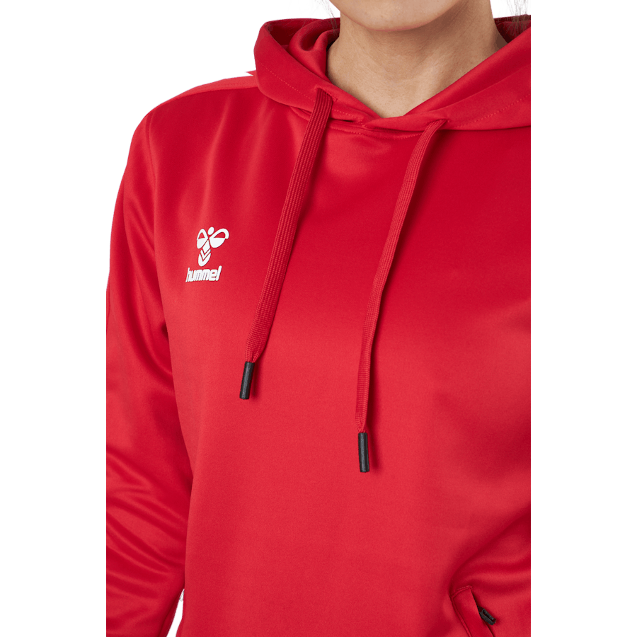 Hmlcore Xk Poly Sweat Hoodie W True Red
