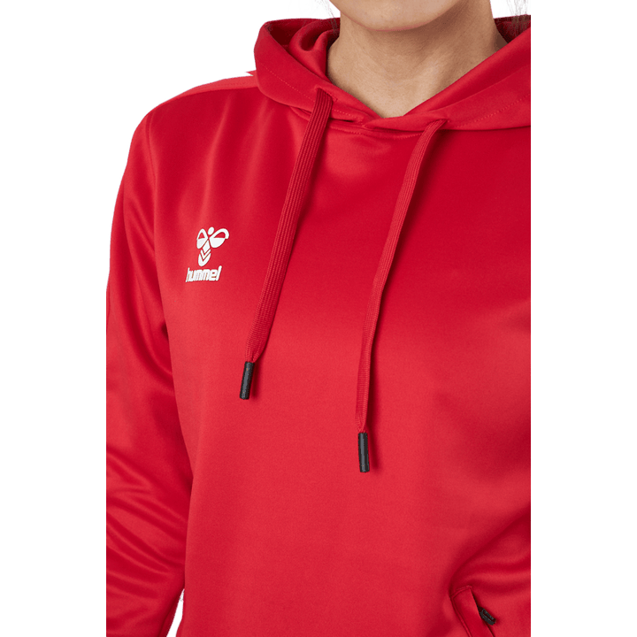 Hmlcore Xk Poly Sweat Hoodie W True Red