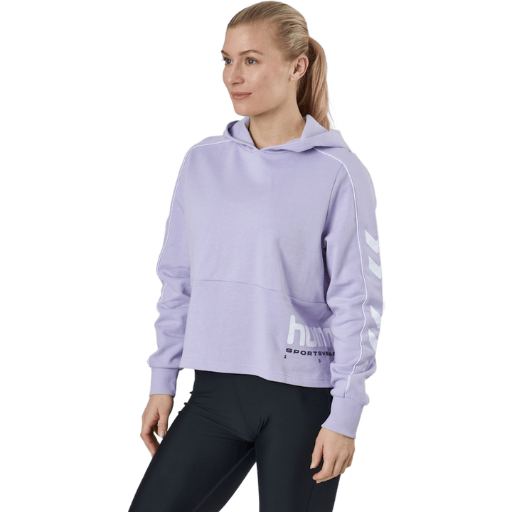 Hmllgc Yoko Cropped Hoodie Pastel Lilac