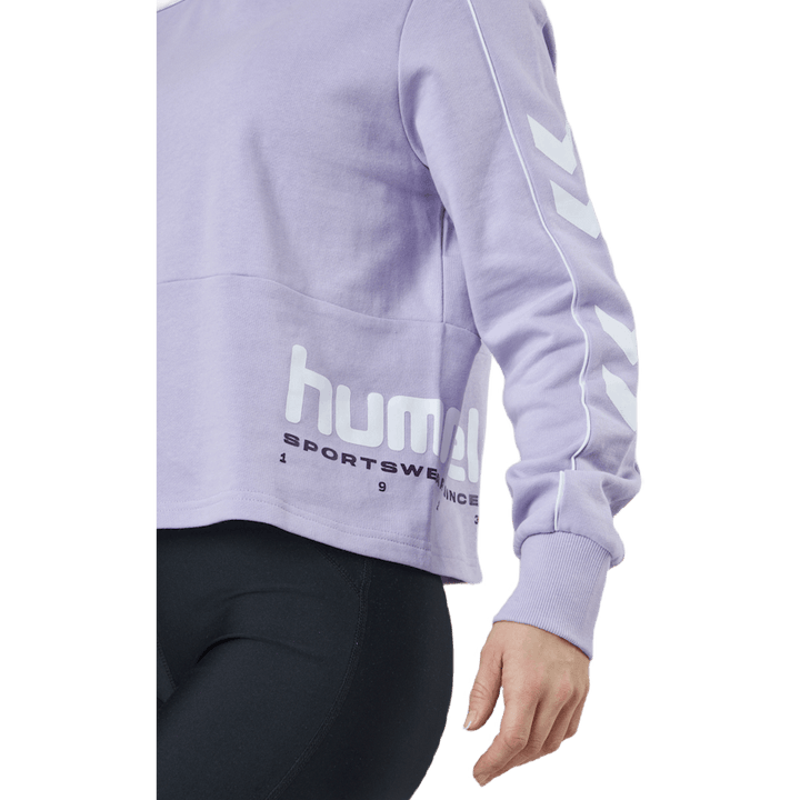 Hmllgc Yoko Cropped Hoodie Pastel Lilac