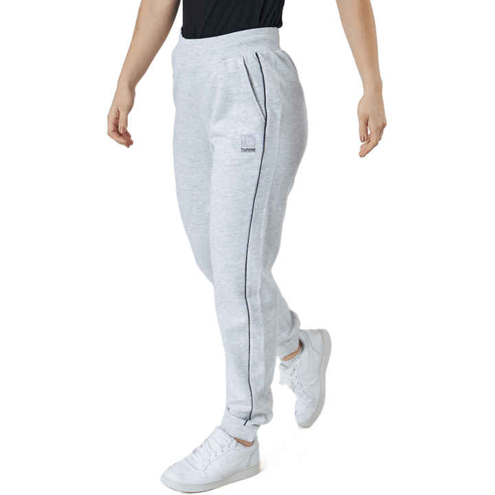 Hmllgc Yoko Regular Pants Light Grey Melange