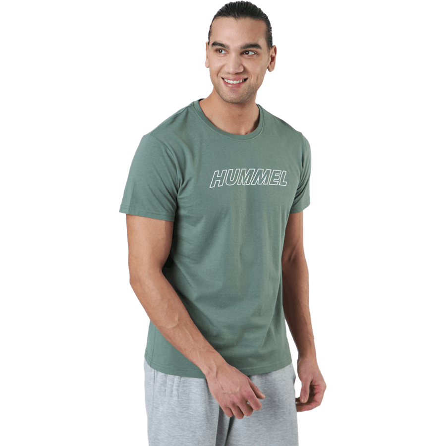 Hmlte Callum Cotton T-shirt Laurel Wreath