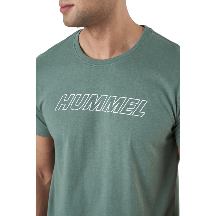 Hmlte Callum Cotton T-shirt Laurel Wreath