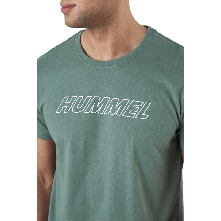 Hmlte Callum Cotton T-shirt Laurel Wreath