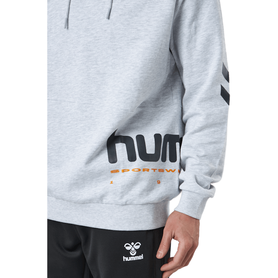 Hmllgc Manfred Hoodie Light Grey Melange