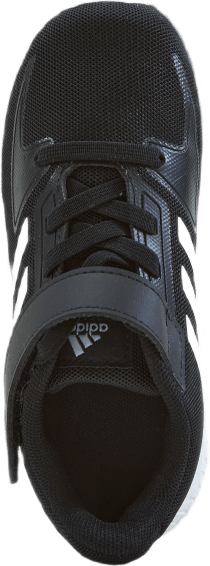 Chaussures Runfalcon 2.0 : noir/blanc nuage/argent métallisé