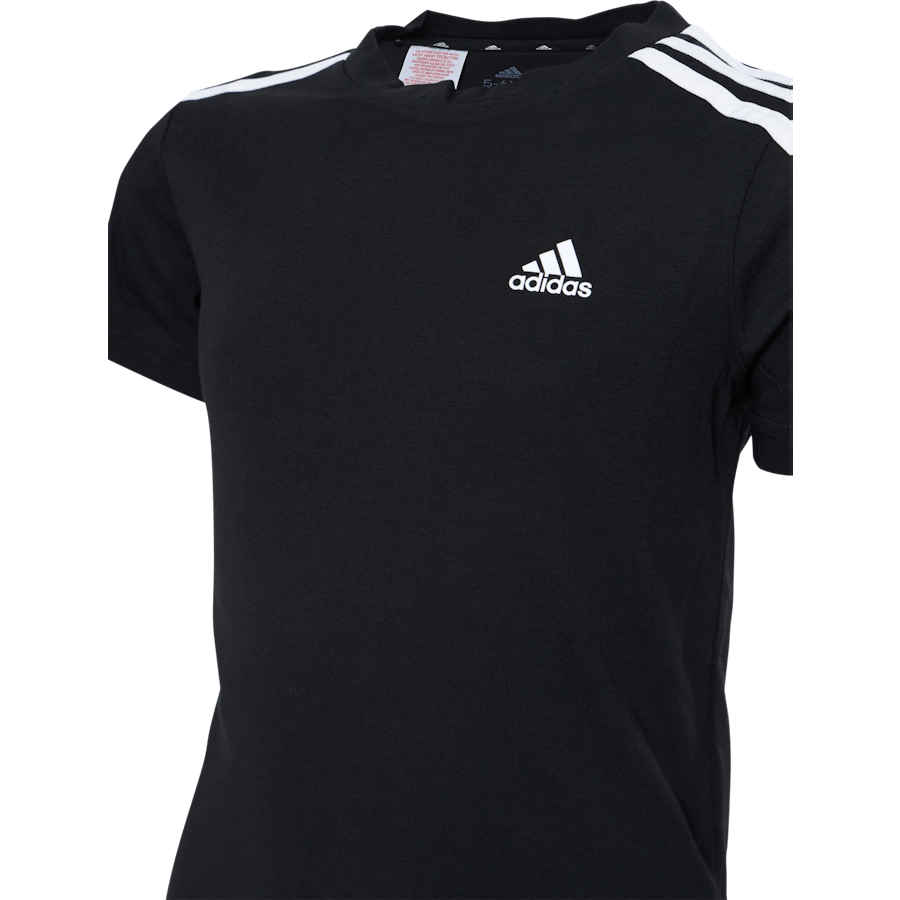 T-shirt Adidas Essentials 3 bandes noir