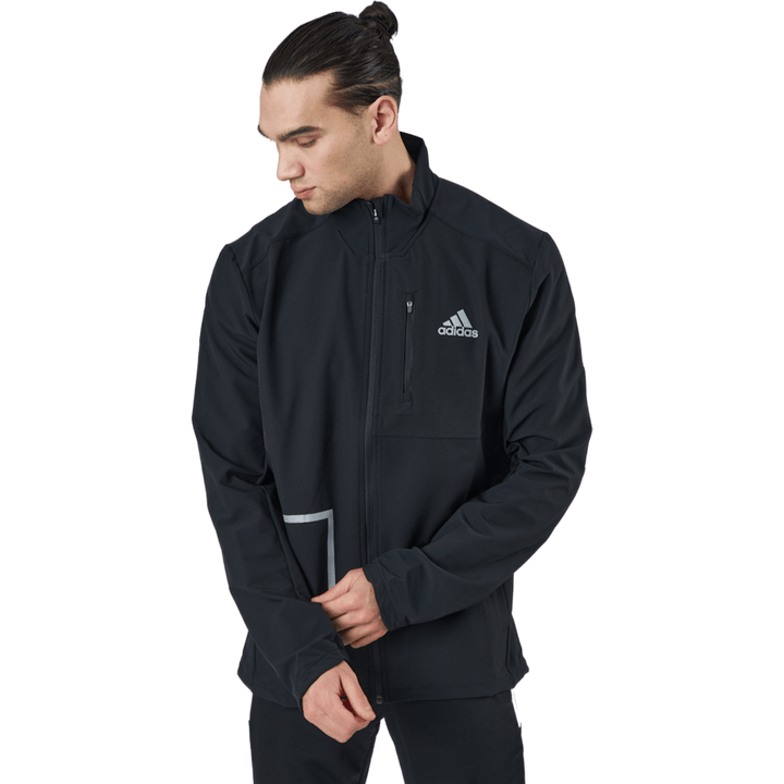 Own The Run Jkt Black