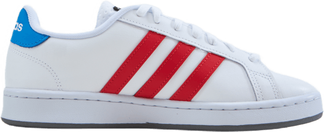 Grand Court Base Shoes Cloud White / Vivid Red / Blue Rush