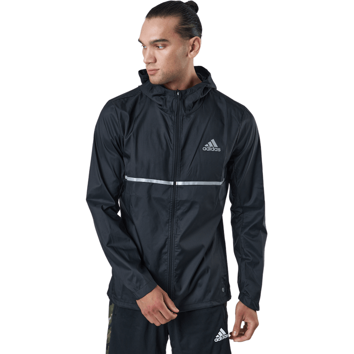 Own The Run Jkt Black/reflective Silver
