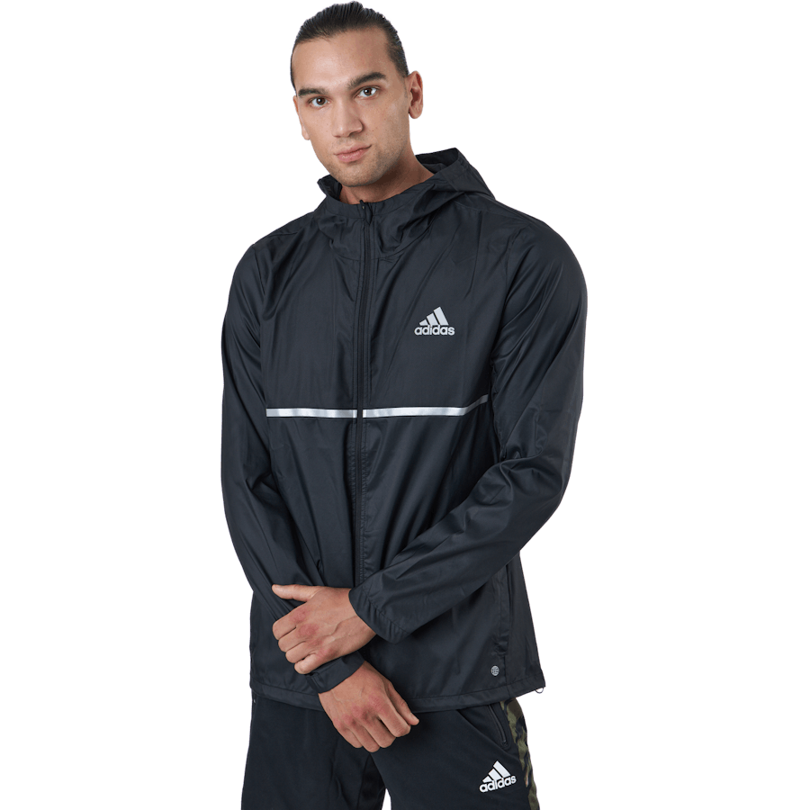 Own The Run Jkt Black/reflective Silver