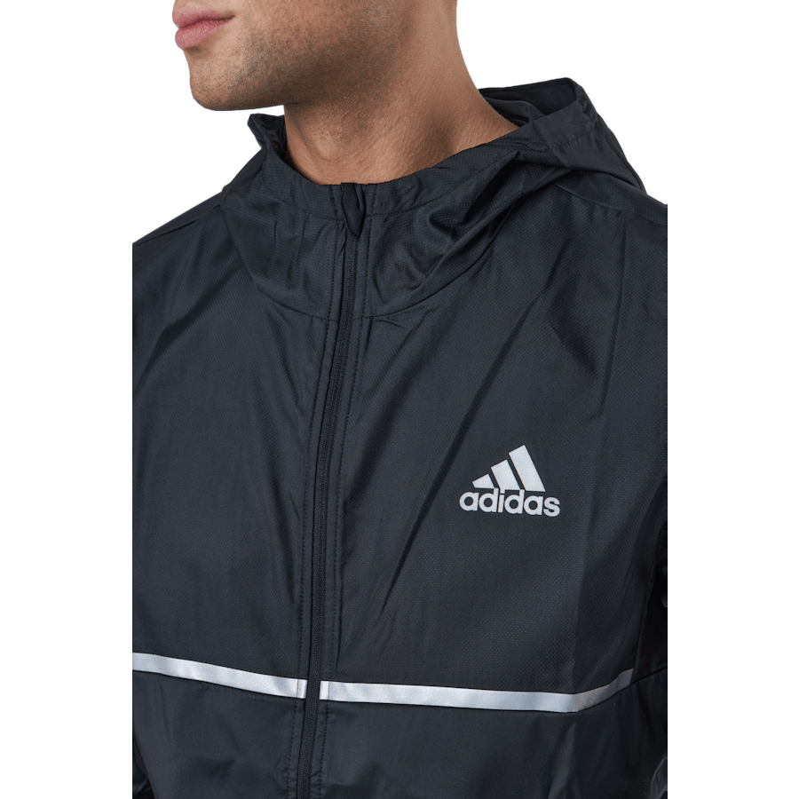 Own The Run Jkt Black/reflective Silver