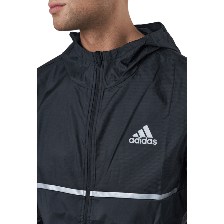 Own The Run Jkt Black/reflective Silver