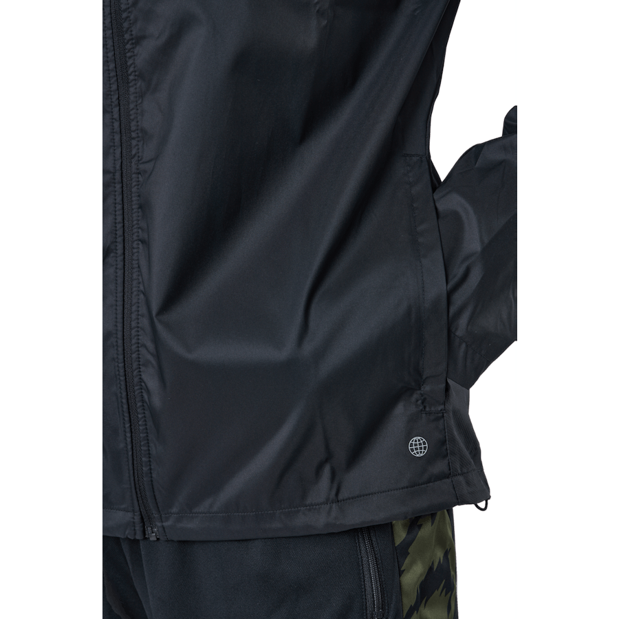 Own The Run Jkt Black/reflective Silver