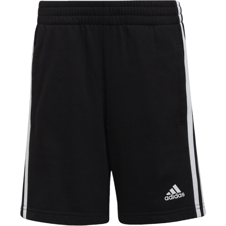 Essentials 3-Stripes Shorts Black / White