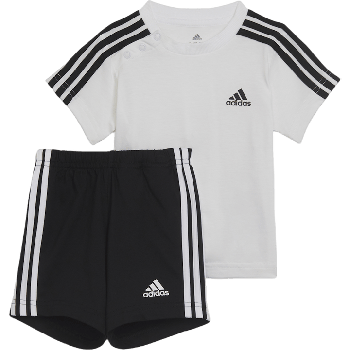 Set sportivo essenziale bianco