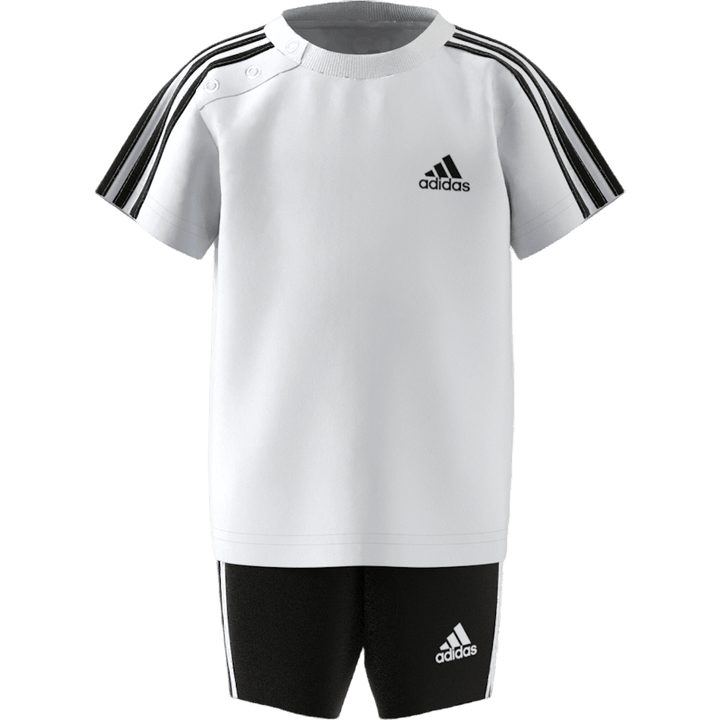 Set sportivo essenziale bianco