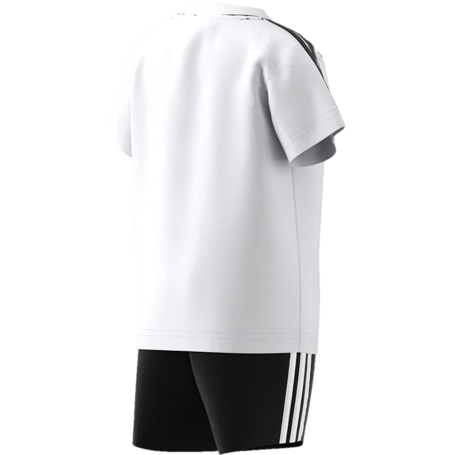 Set sportivo essenziale bianco