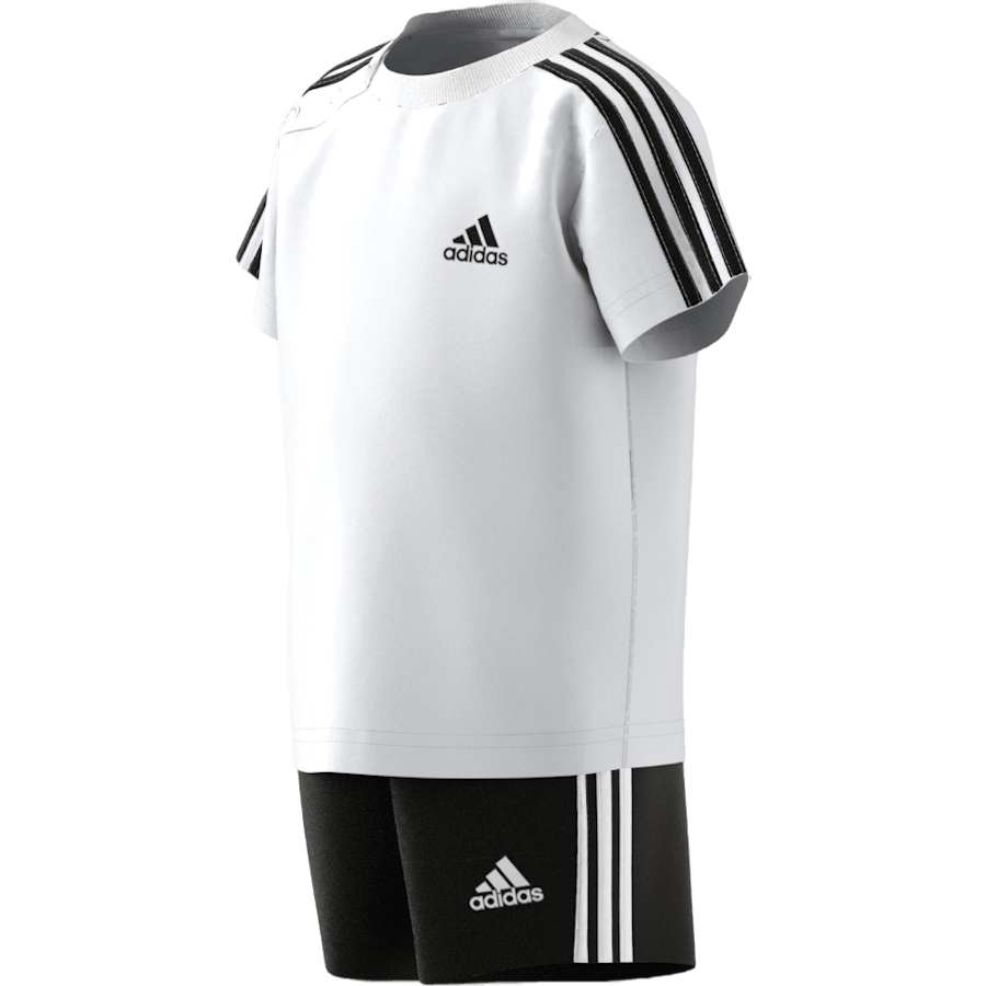 Set sportivo essenziale bianco