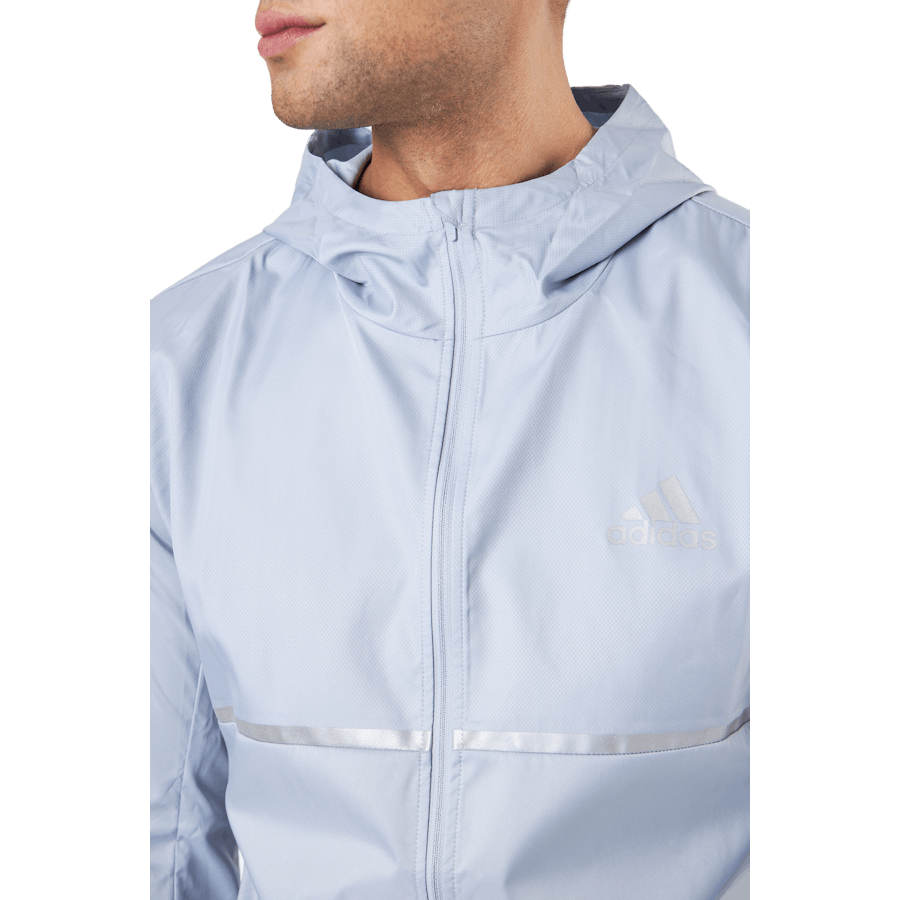 Own The Run Jkt Halo Silver/reflective Silver