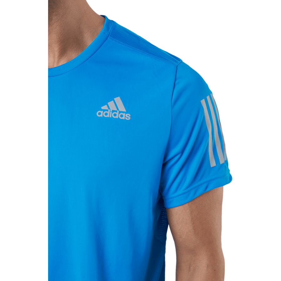 Own The Run Tee Blue Rush/reflective Silver
