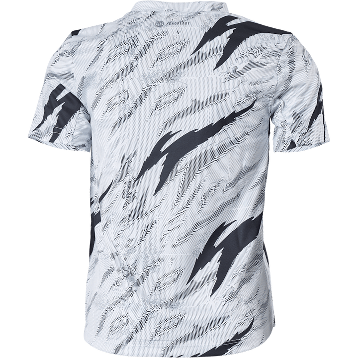 B D4s Aop Tee Biela/čierna