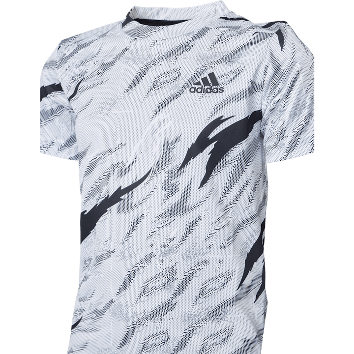 B D4s Aop Tee Biela/čierna