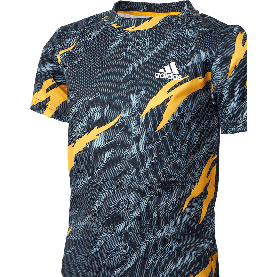 T-shirt B D4s Aop noir/gris magique/collégial Go