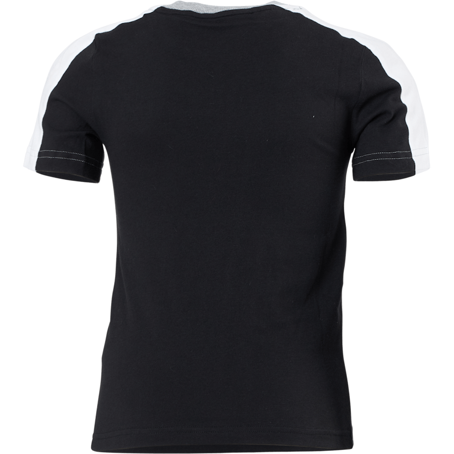 B Cb Logo Tee Black/medium Grey Heather/whit