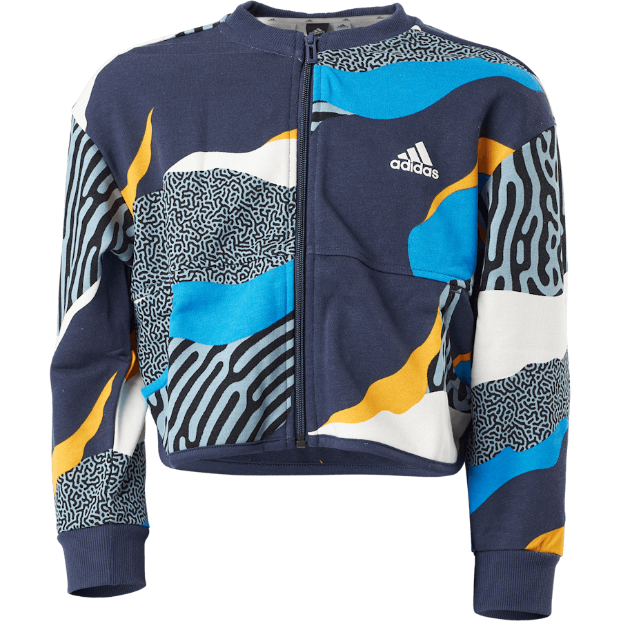 G Pw Tracktop Top:wonder White/magic Grey/se