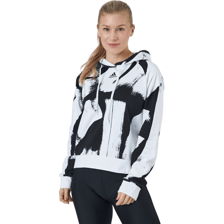 W Aop Hd Swt Black/black