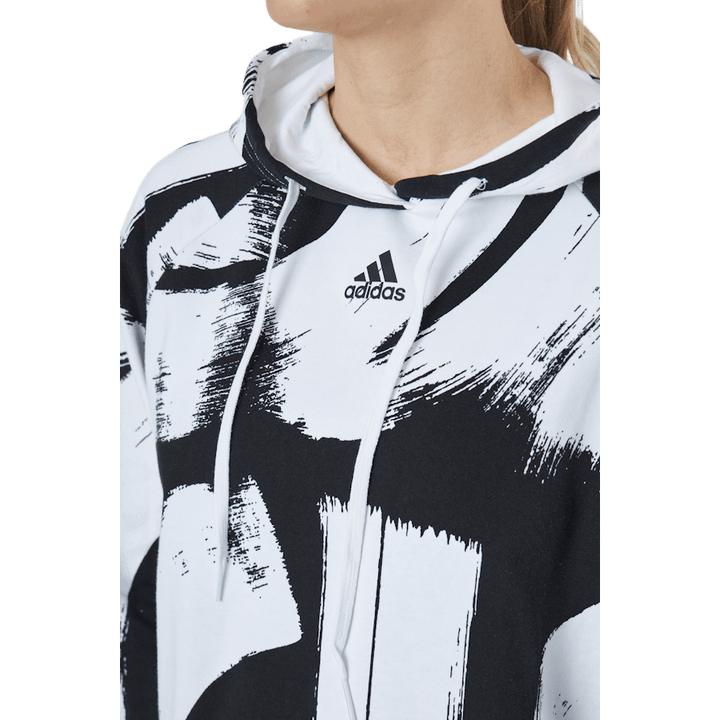 W Aop Hd Swt Black/black