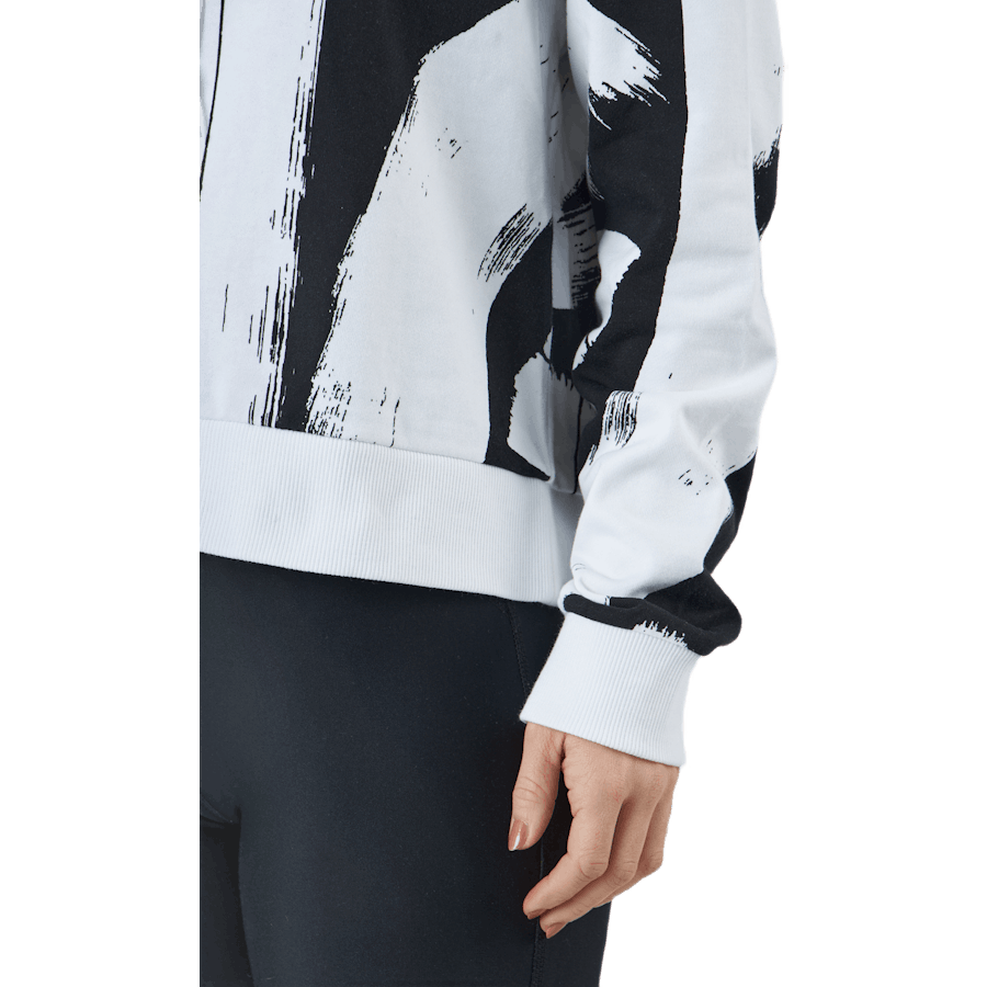 W Aop Hd Swt Black/black