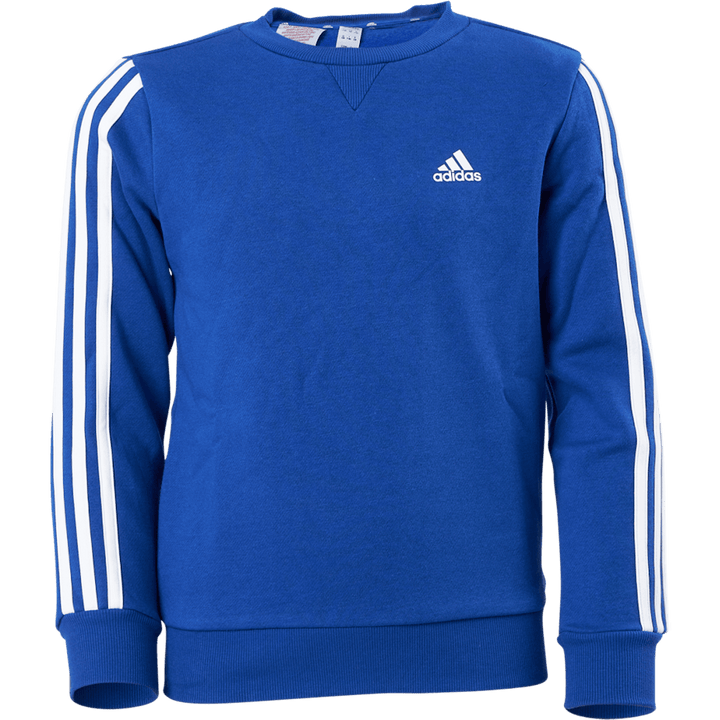 Essentials 3-Stripes Felpa girocollo Team Royal Blue
