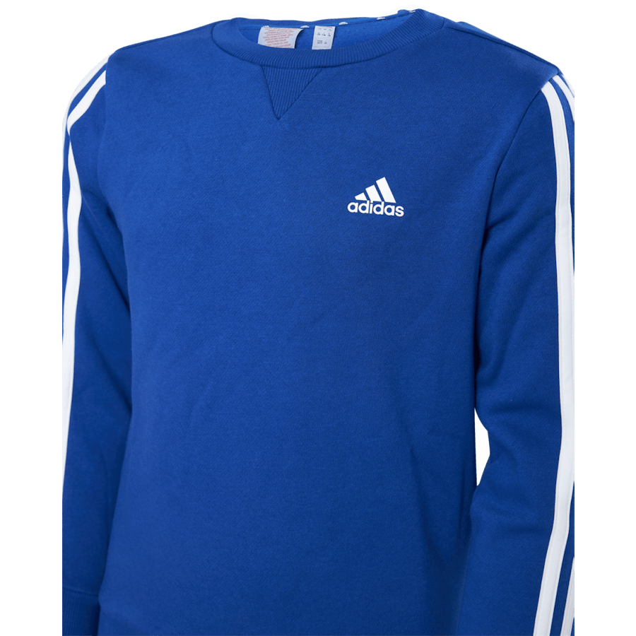 Essentials 3-Stripes Felpa girocollo Team Royal Blue