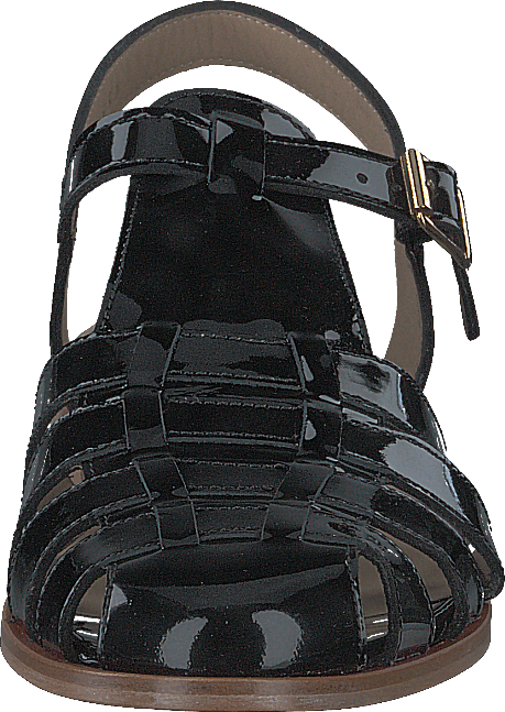 Strap Sandal With Buckle Black