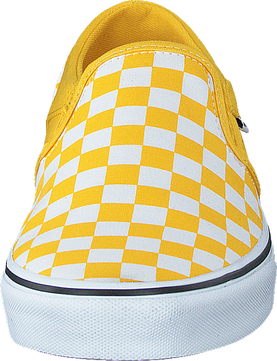 Wm Asher (checkerboard) Freesia/white