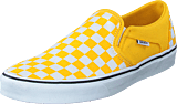 Wm Asher (checkerboard) Freesia/white