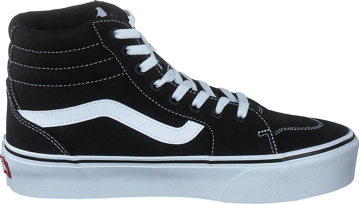 Wm Filmore Hi Platform (canvas) Black/white